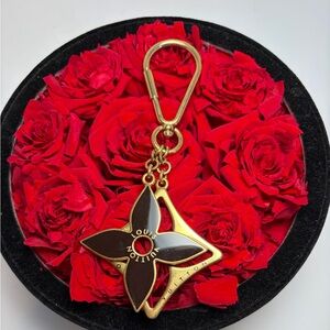 Louis Vuitton Black & Gold Puzzle Bag Charm/Keychain